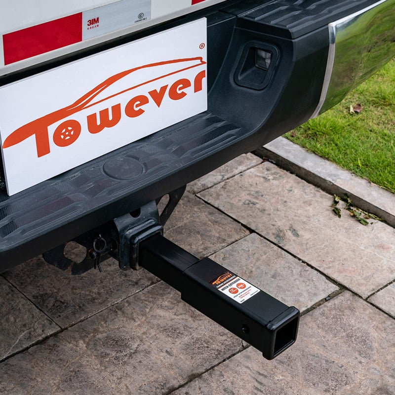 Towever 84433P Towever Trailer Hitch Extender 12 Inch Extension Receiver Tube with Pin and Clip, 12 inches Length, 3,500 lbs. GTW - Image 5
